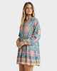 BILLABONG LADIES SUNRISE COAST LA MER DRESS - MULTI