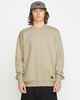 VOLCOM MENS OPERATORS CREW - LIGHT KHAKI