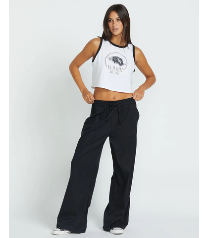 VOLCOM LADIES DROPPING IN PANT - BLACK