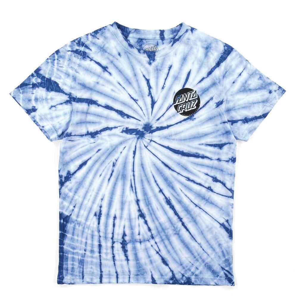 SANTA CRUZ BOYS CONJURER TIE DYE TEE BLUE Youth Boys Tee s