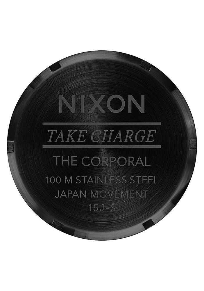 Nixon corporal ss outlet black gold