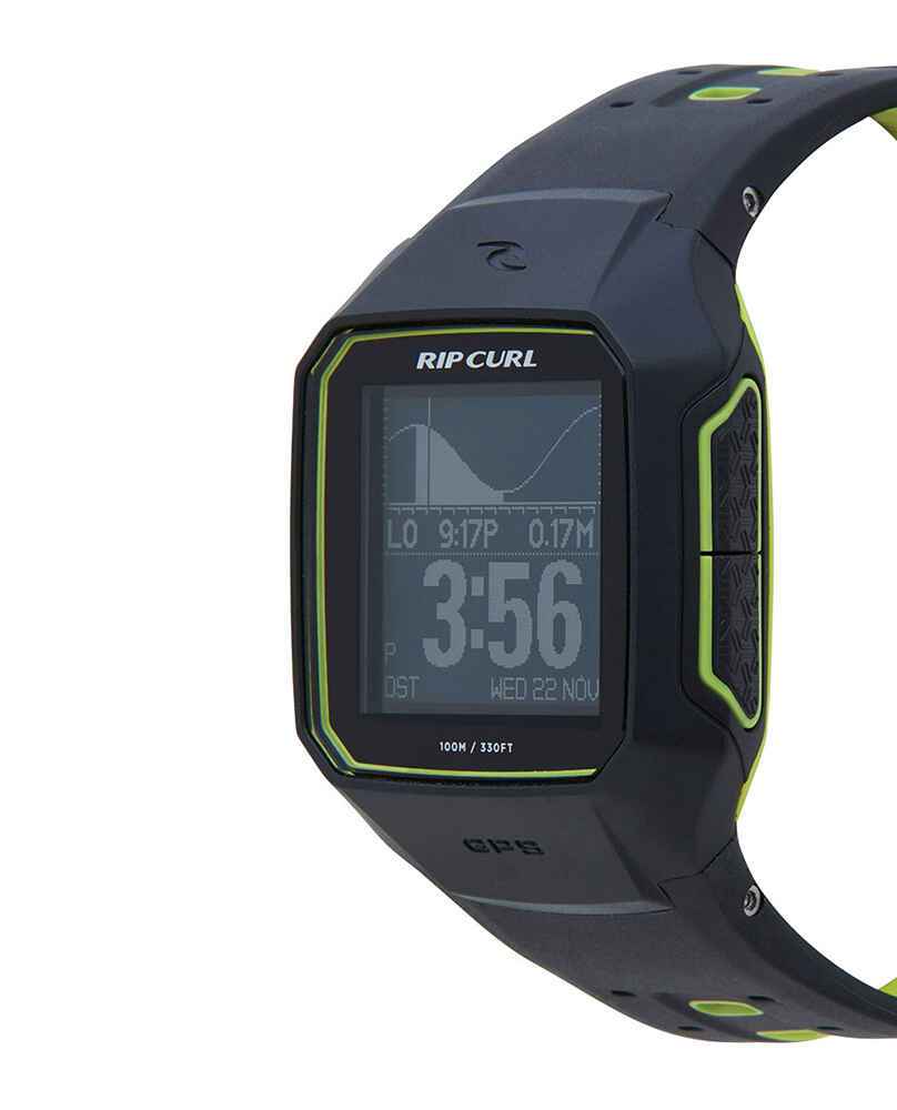 RIPCURL SEARCH GPS SERIES 2 WATCH - YELLOW - Mens-Watches