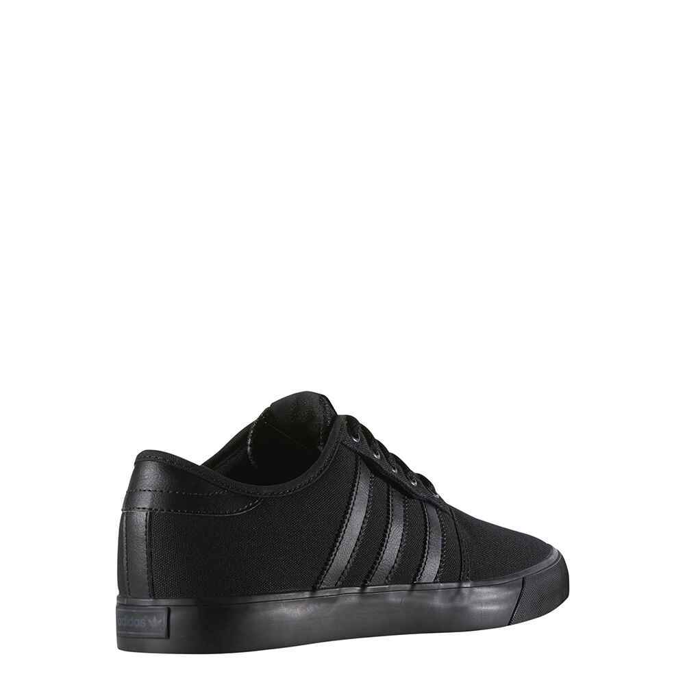 ADIDAS SEELEY SHOE BLACK BLACK CANVAS Footwear Shoes