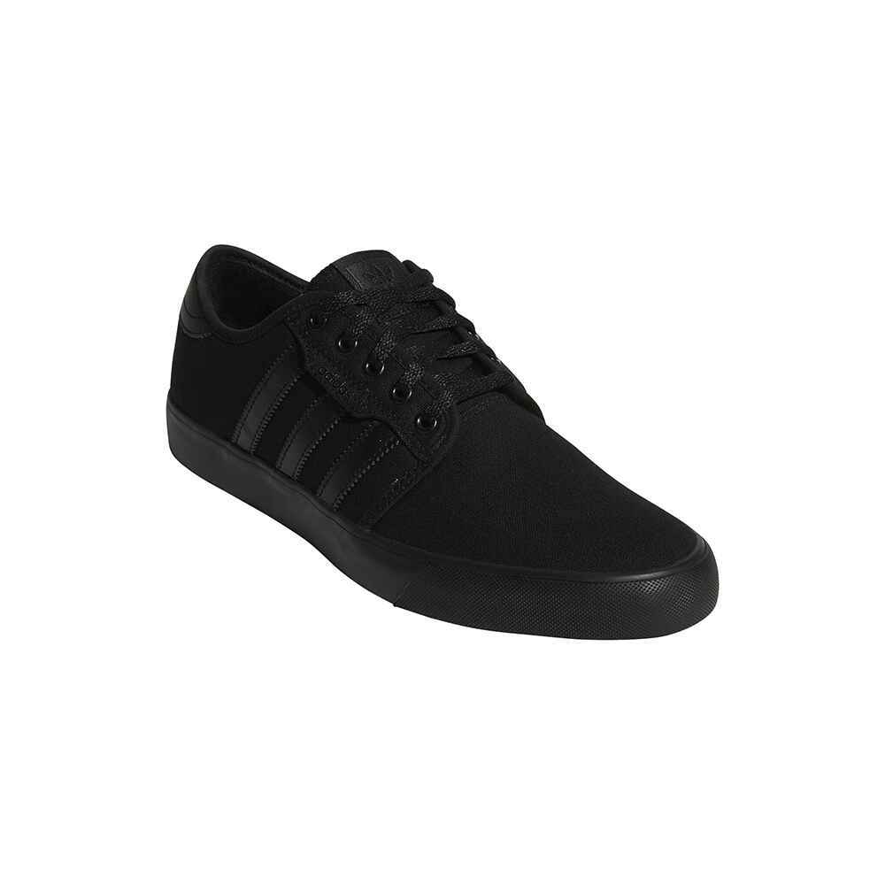 Black canvas outlet adidas