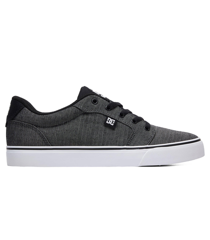 DC ANVIL TX SE SHOE - BLACK RESIN - Footwear-Shoes : Sequence Surf Shop ...