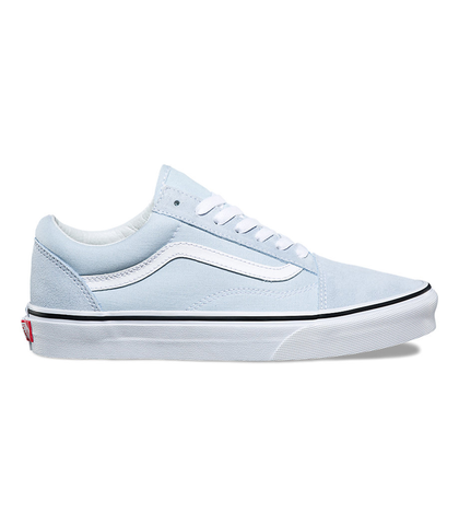 VANS OLD SKOOL SHOE - BLUE FLOWER / TRUE WHITE