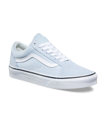 VANS OLD SKOOL SHOE - BLUE FLOWER / TRUE WHITE - Footwear-Shoes ...