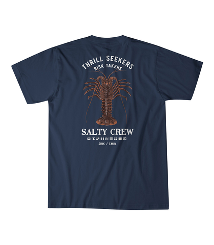 SALTY CREW BUGGING OUT S/S TEE - NAVY - Mens-Tops : Sequence Surf Shop ...