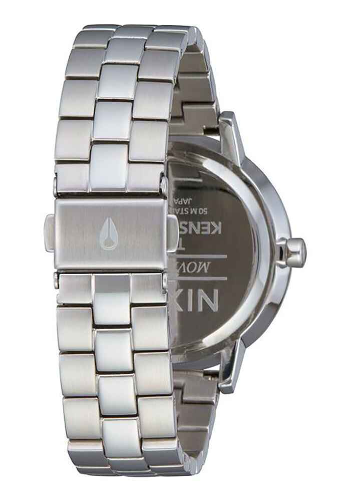 NIXON KENSINGTON WATCH SILVER WHITE ROSE GOLD Womens Watches Sequence Surf Shop NIXON W19