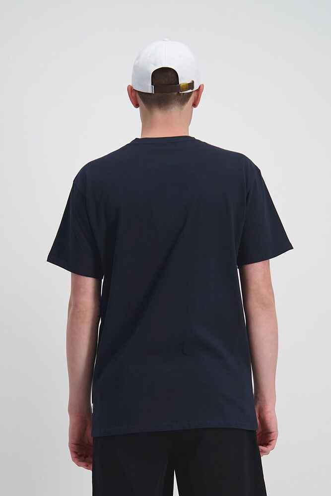 HUFFER MENS LENNOX SUP TEE - NAVY - Mens-Tops : Sequence Surf Shop ...