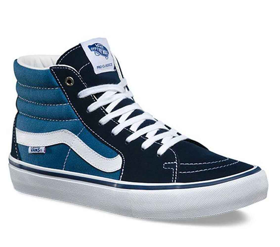 Vans sk8 best sale hi pro navy