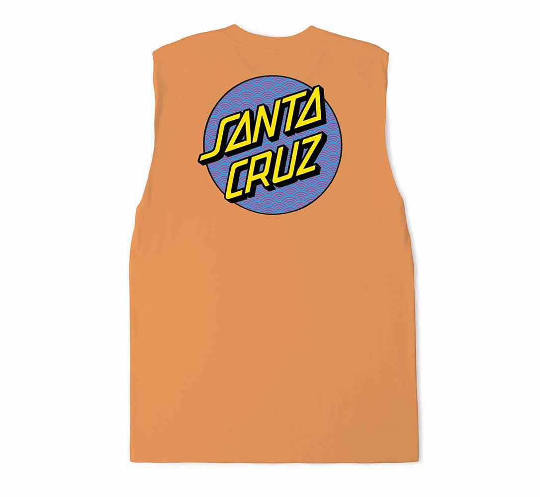 SANTA CRUZ MENS MONYO DOT MUSCLE TANK Mens Tops Sequence Surf