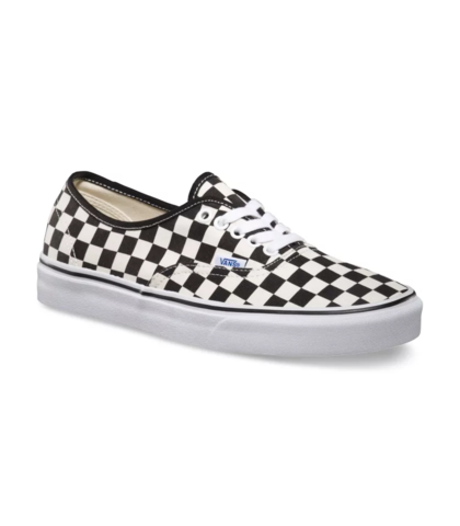 VANS AUTHENTIC GOLDEN COAST SHOE - BLACK / WHITE CHECKERBOARD ...