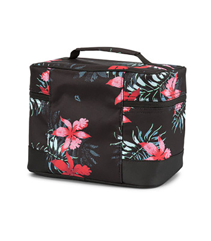 VOLCOM LADIES PATCH ATTACK DELUXE MAKEUP CASE - SPARK RED - Womens ...