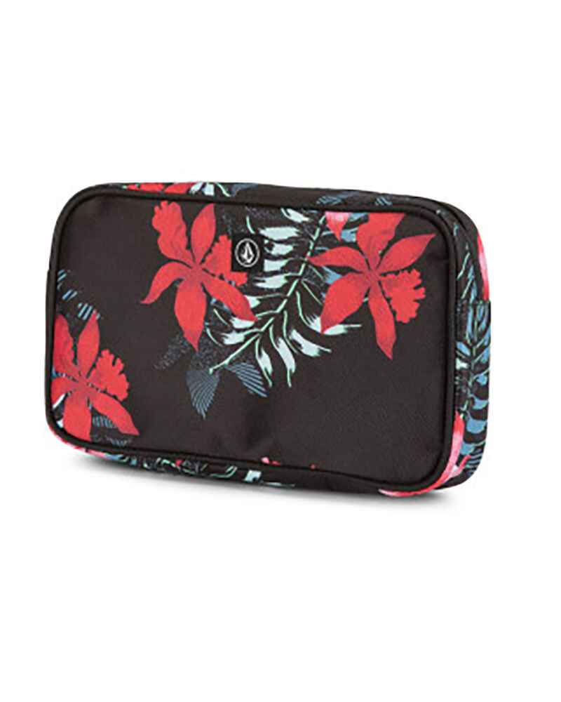 red volcom wallet